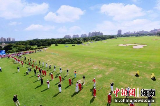 卓越球車(chē)助力?？谟^瀾湖球場(chǎng)舉辦高爾夫超級(jí)聯(lián)賽總決賽