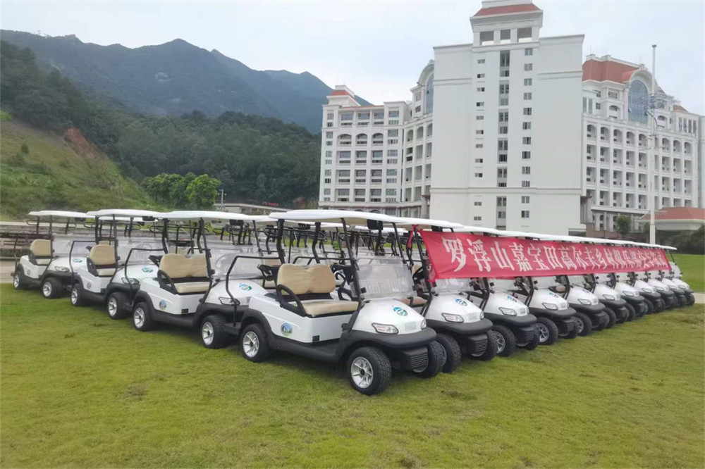 羅浮山嘉寶田高爾夫鄉(xiāng)村俱樂(lè)部交車儀式